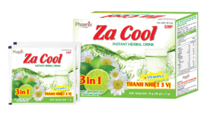 Hình ảnh sản phẩm nước mát 3 vị Za Cool